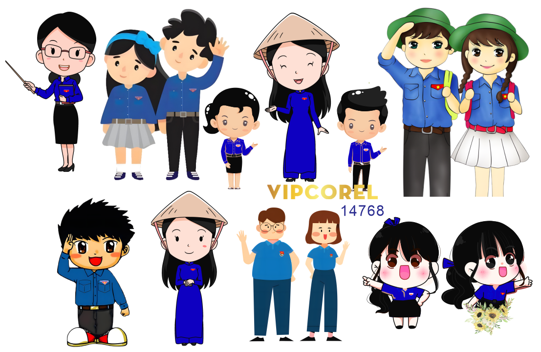 Chibi Đoàn Thanh Niên 26-3 #2 file corel