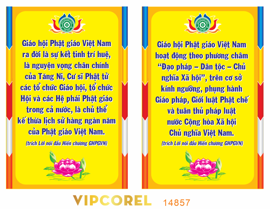 Vector Đại hội đại biểu phật giáo huyện Hàm Tân