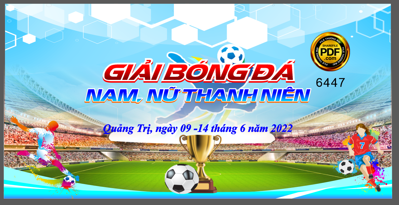 Market bóng đá chào mừng kỷ niệm 92 năm ngày thành lập đoàn #10