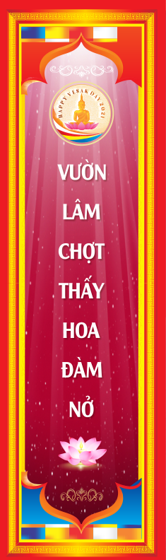 Họa tiết trang trí mừng đại lễ phật đản 2025 #3