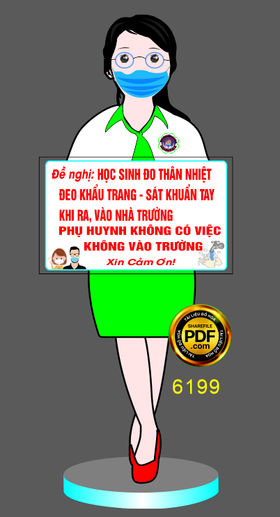 Vector học sinh cầm bảng chỉ dẫn file corel
