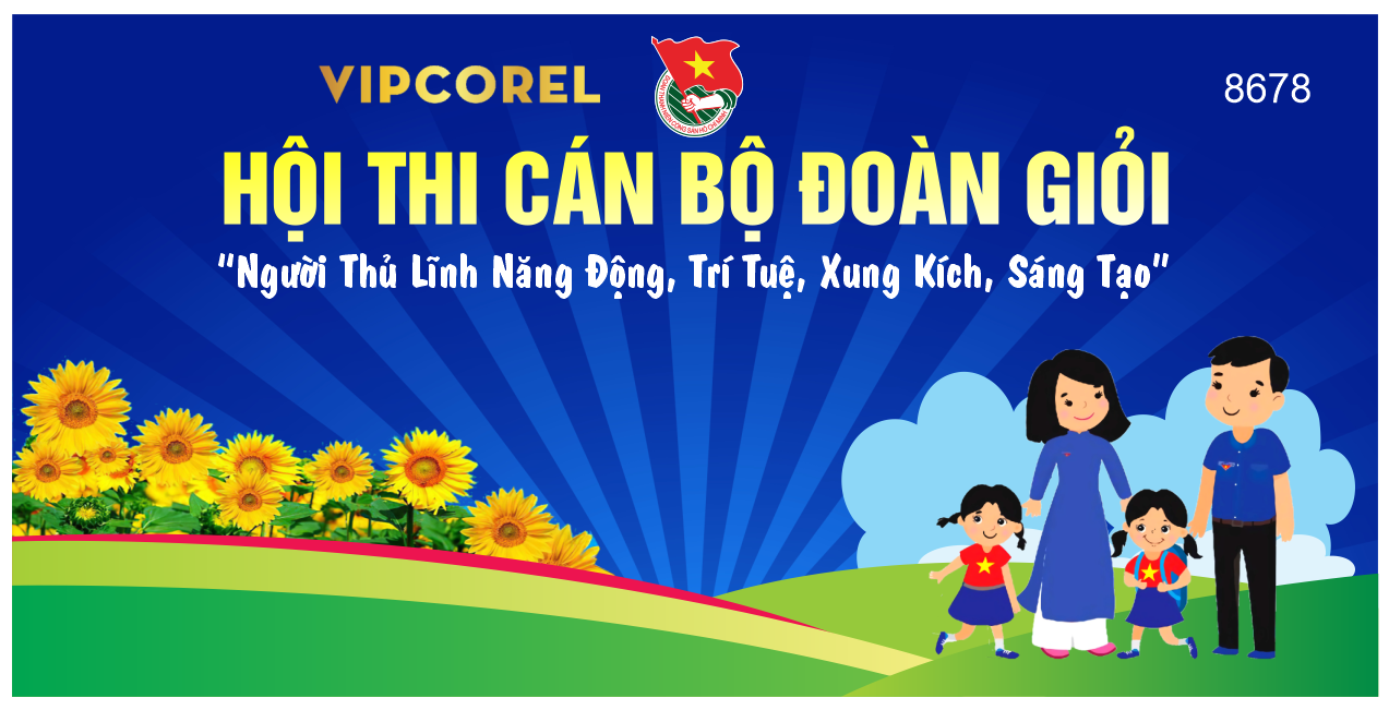Market Hội thi cán bộ đoàn giỏi file corel