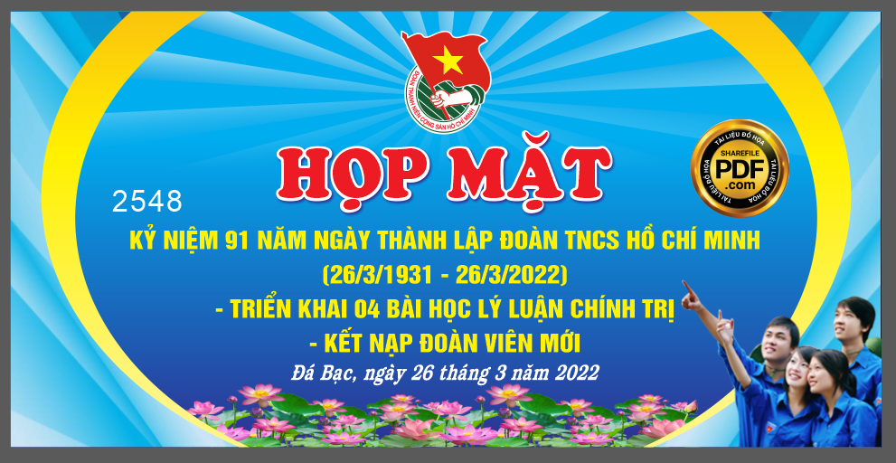 Họp mặt kỷ niệm ngày thành lập đoàn TNCS Hồ Chí Minh 2022