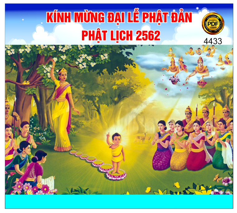 Market kính mừng đại lễ phật đản phật lịch 2562