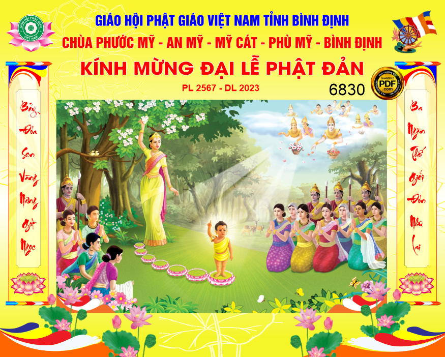 Chùa Phước Mỹ – Kính mừng đại lễ phật đản 2023