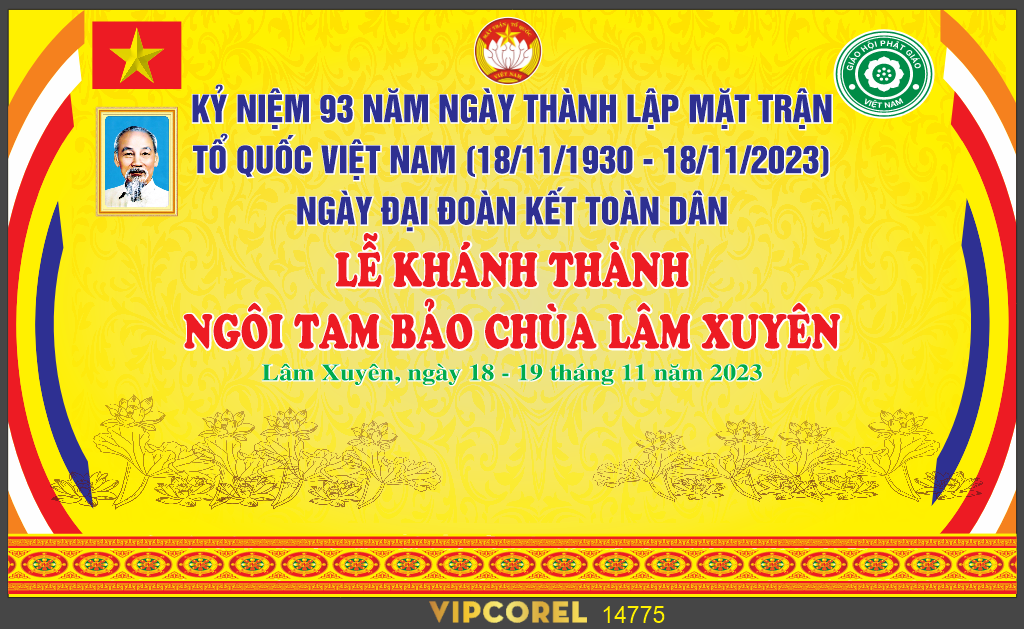 Market Lễ khánh thành ngôi tam bảo chùa Lâm Xuyên