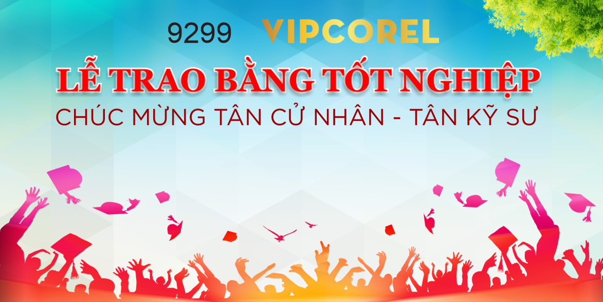 Lễ trao bằng tốt nghiệp chúc mừng tân cử nhân