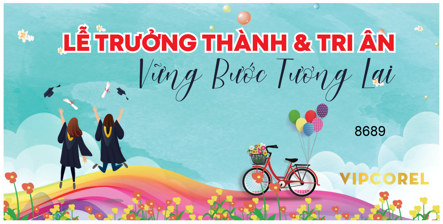 Market lễ trưởng thành & tri ân vững bước tương lai