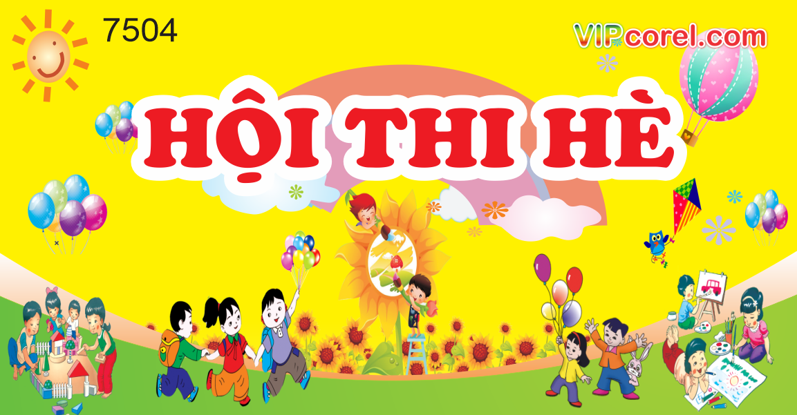 Market Hội thi hè 2023 – trường mầm non file corel