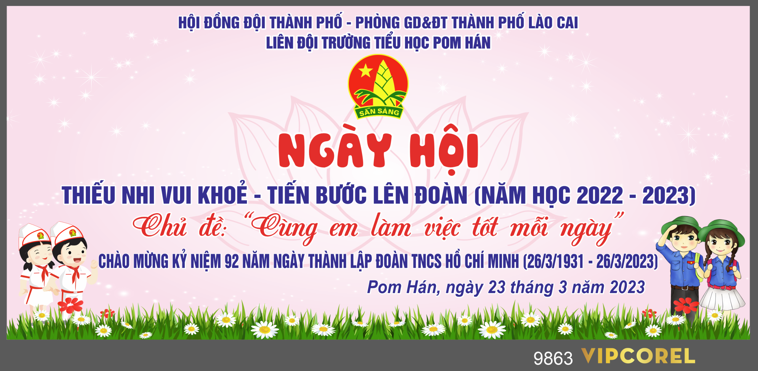 Ngày hội Thiếu nhi vui khỏe – tiến bước lên Đoàn