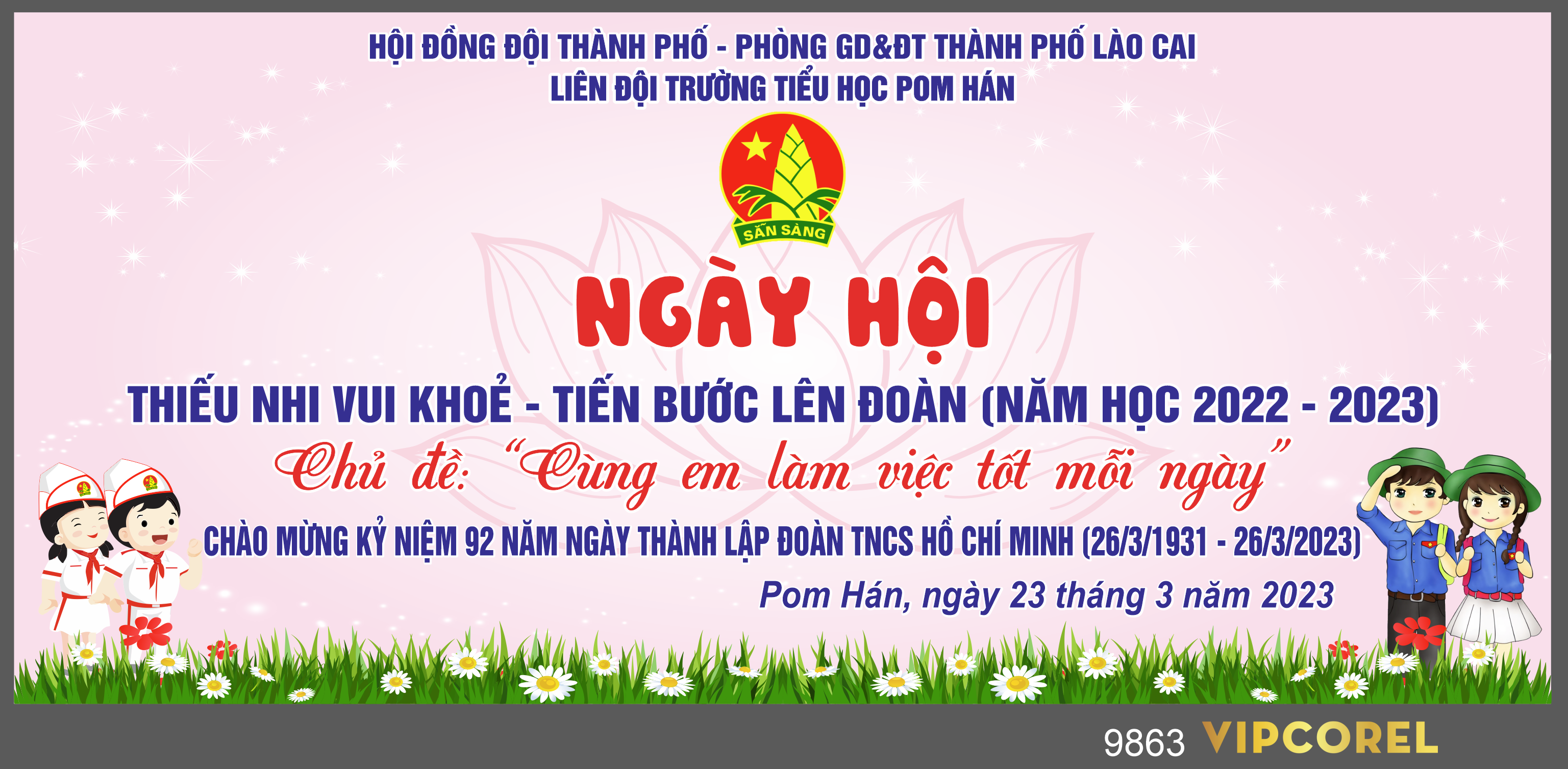 Ngày hội Thiếu nhi vui khỏe – tiến bước lên Đoàn