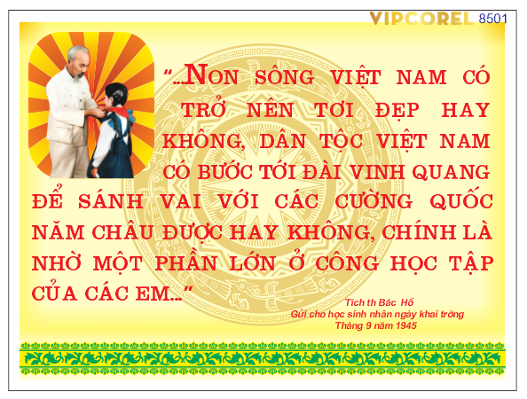 “… Non sông việt nam có trở nên tươi đẹp hay không…