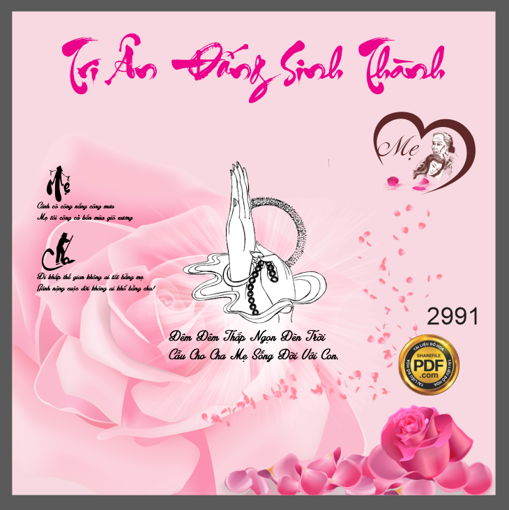 Market tri ân đấng sinh thành vu lan báo hiếu file corel