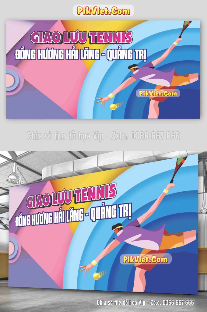 Giao lưu tenis đồng hương hải lăng, quảng trị – mã file 4512163