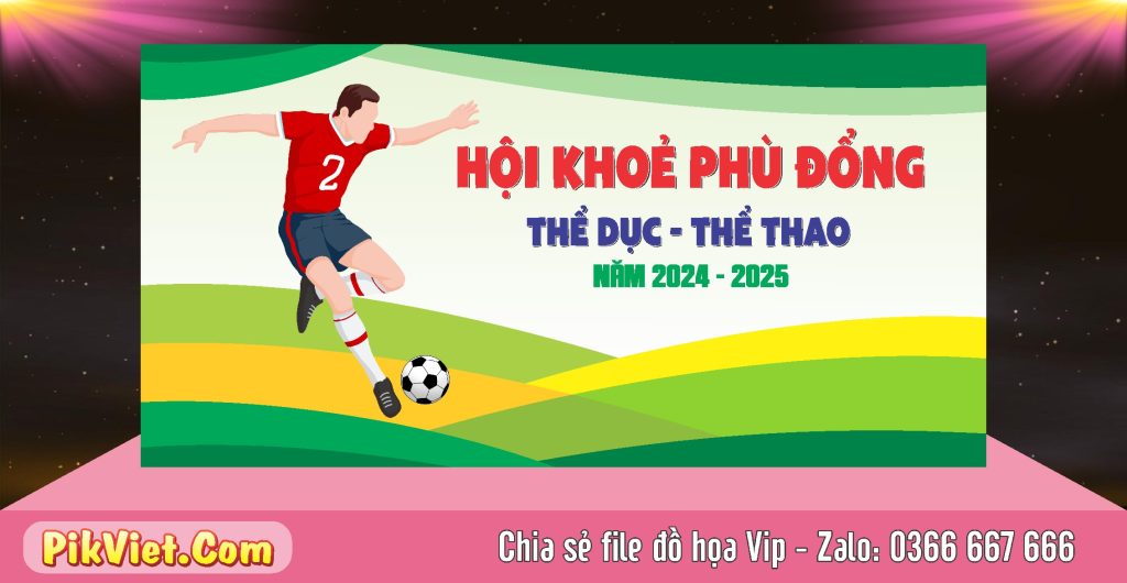 Mẫu backdrop phông nền thể thao năm 2025 #10 – 4775091