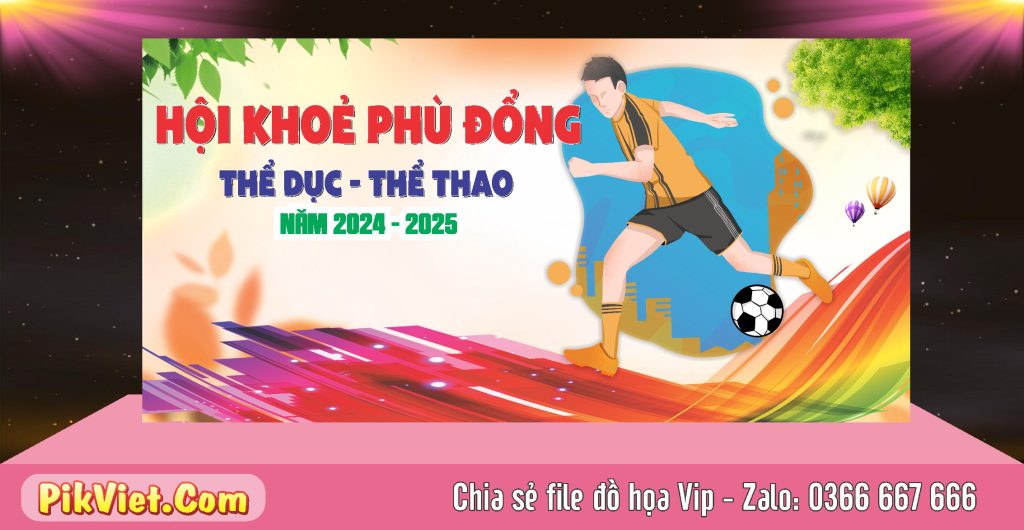 Mẫu backdrop phông nền thể thao năm 2025 #2 – 4773809