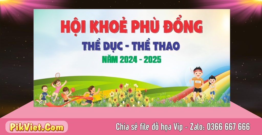 Mẫu backdrop phông nền thể thao năm 2025 #25 – 6895396