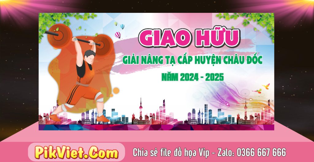 Mẫu backdrop phông nền thể thao năm 2025 #29