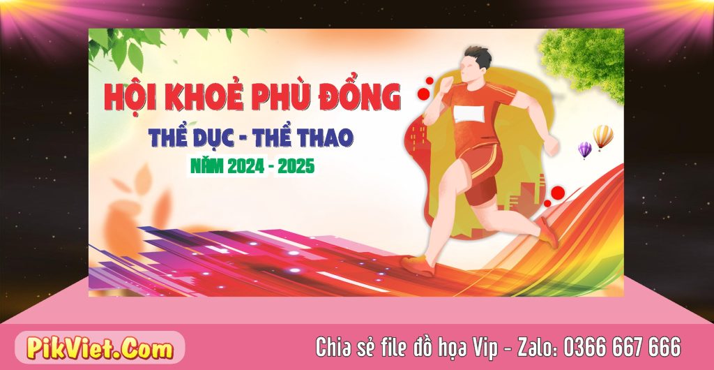 Mẫu backdrop phông nền thể thao năm 2025 #3 – 4773809