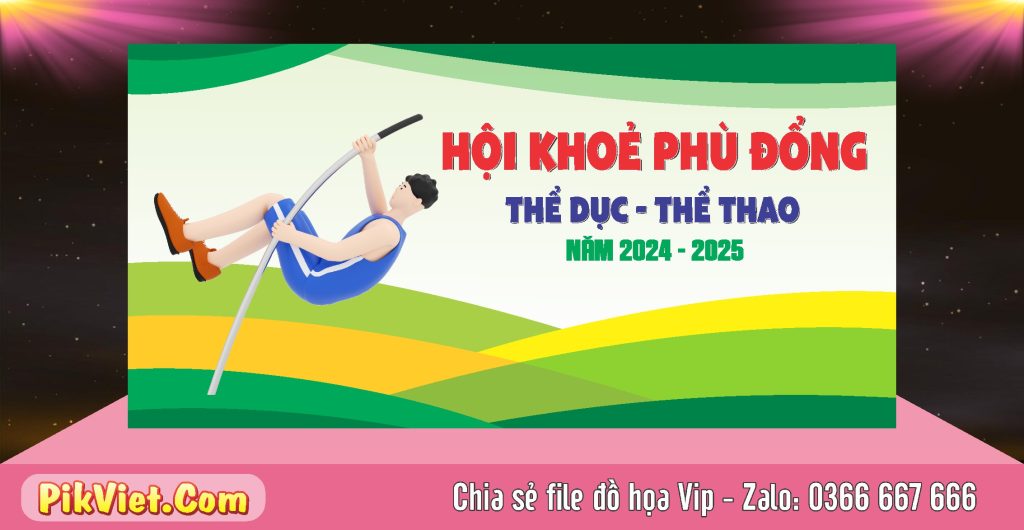 Mẫu backdrop phông nền thể thao năm 2025 #6 – 4775091
