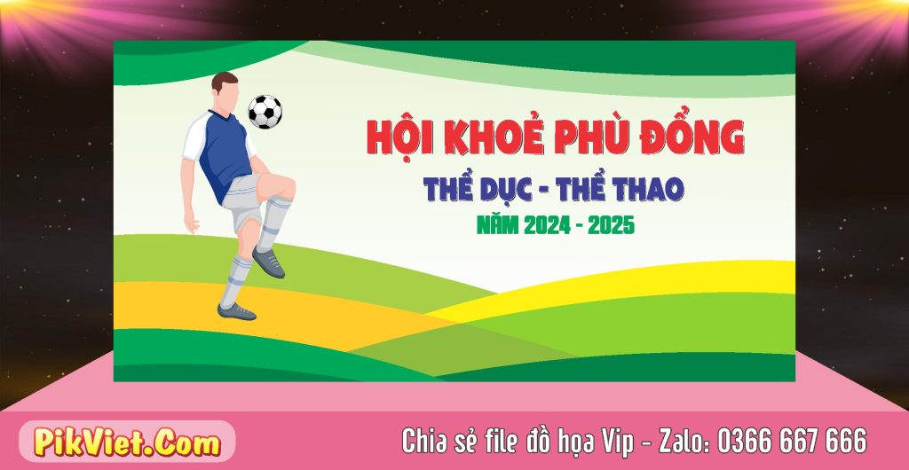 Mẫu backdrop phông nền thể thao năm 2025 #7 – 4775091