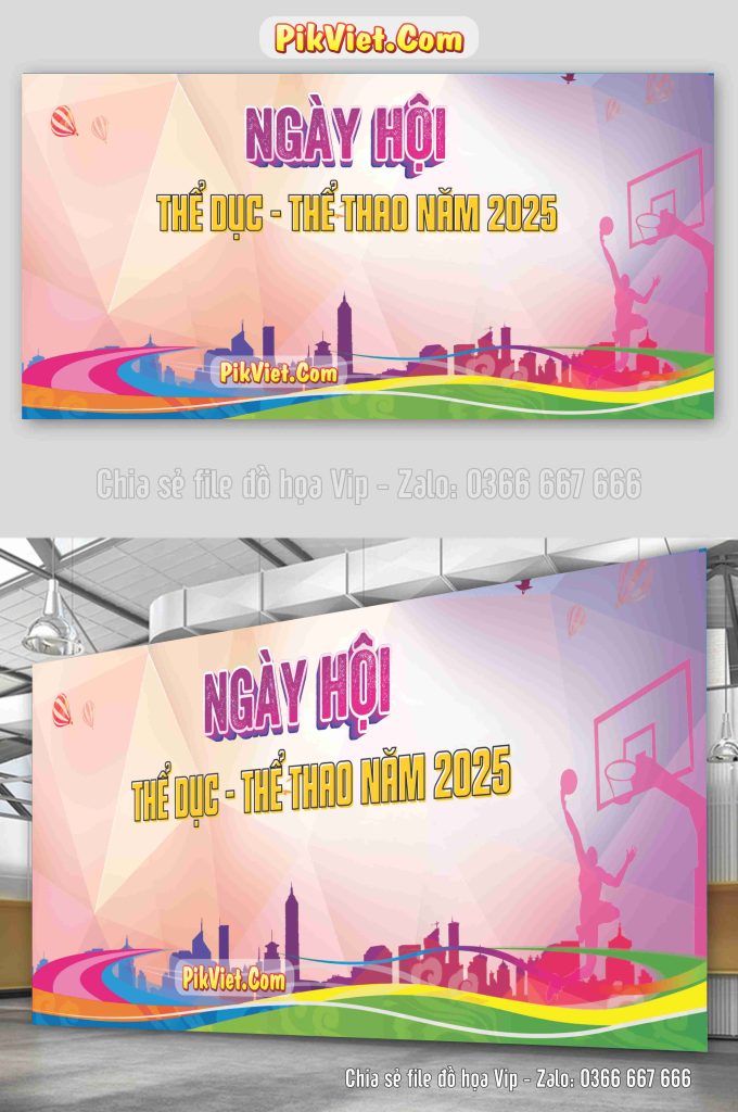Ngày hội thể dục thể thao năm 2025 – mã file 366668