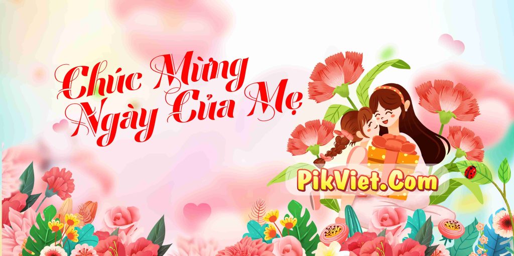 Phông nền ngày của mẹ file vector 05