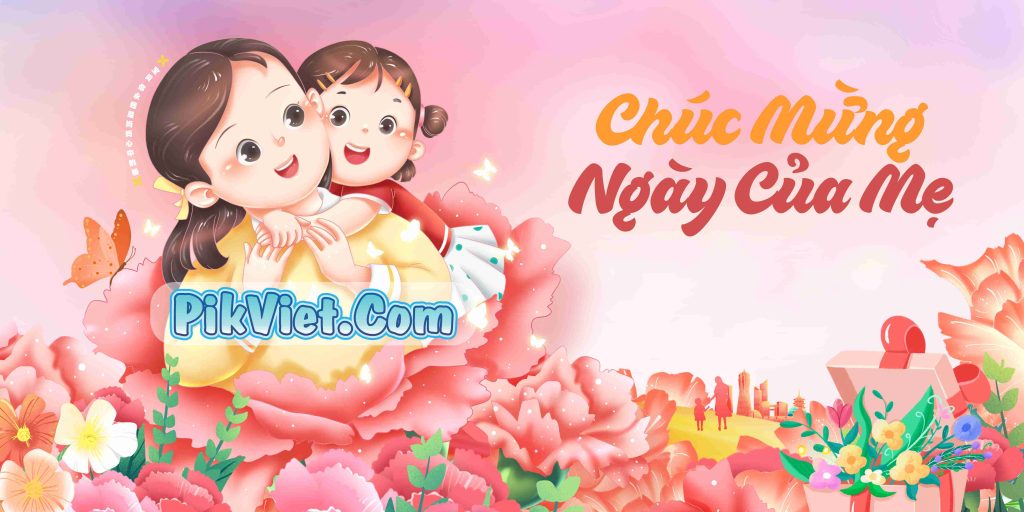 Phông nền ngày của mẹ file vector 06