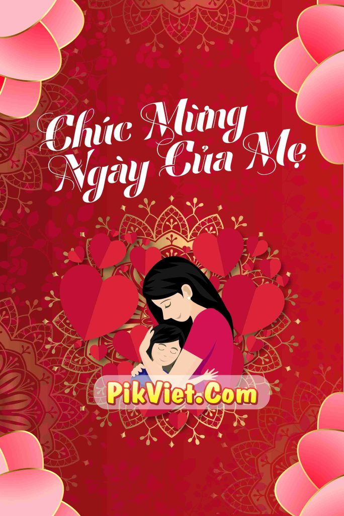 Phông nền ngày của mẹ file vector 07