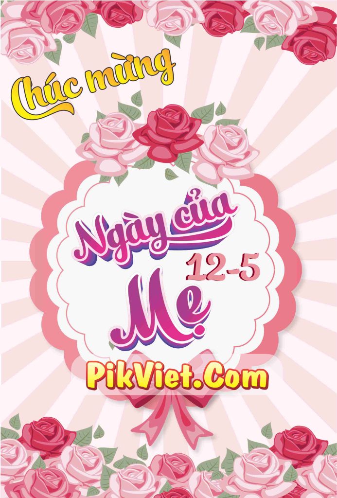 Phông nền ngày của mẹ file vector 10