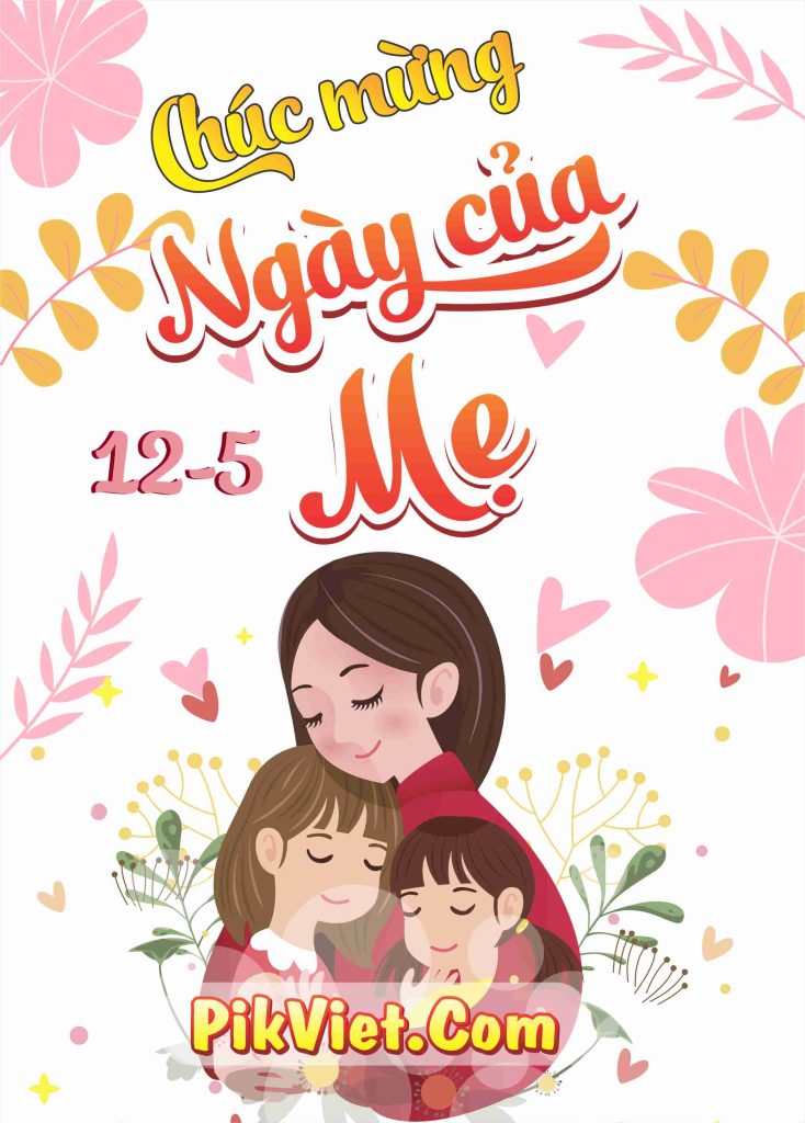 Phông nền ngày của mẹ file vector 11