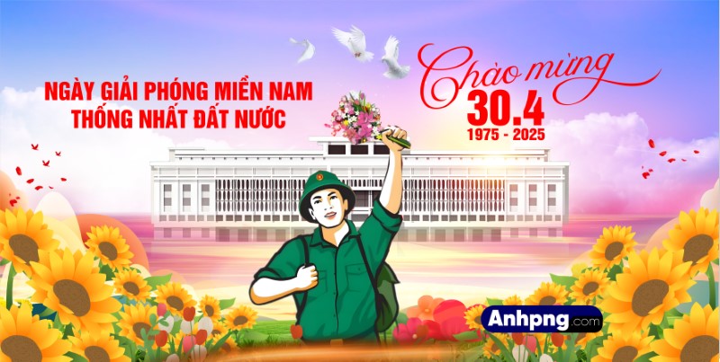 Ảnh 30-4 Đẹp – Chào Mừng 50 Năm Giải Phóng Miền Nam Thống Nhất Đất Nước