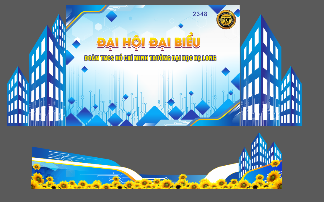 Đại hội đại biểu đoàn TNCS Hồ Chí Minh trường Đại Học Hạ Long
