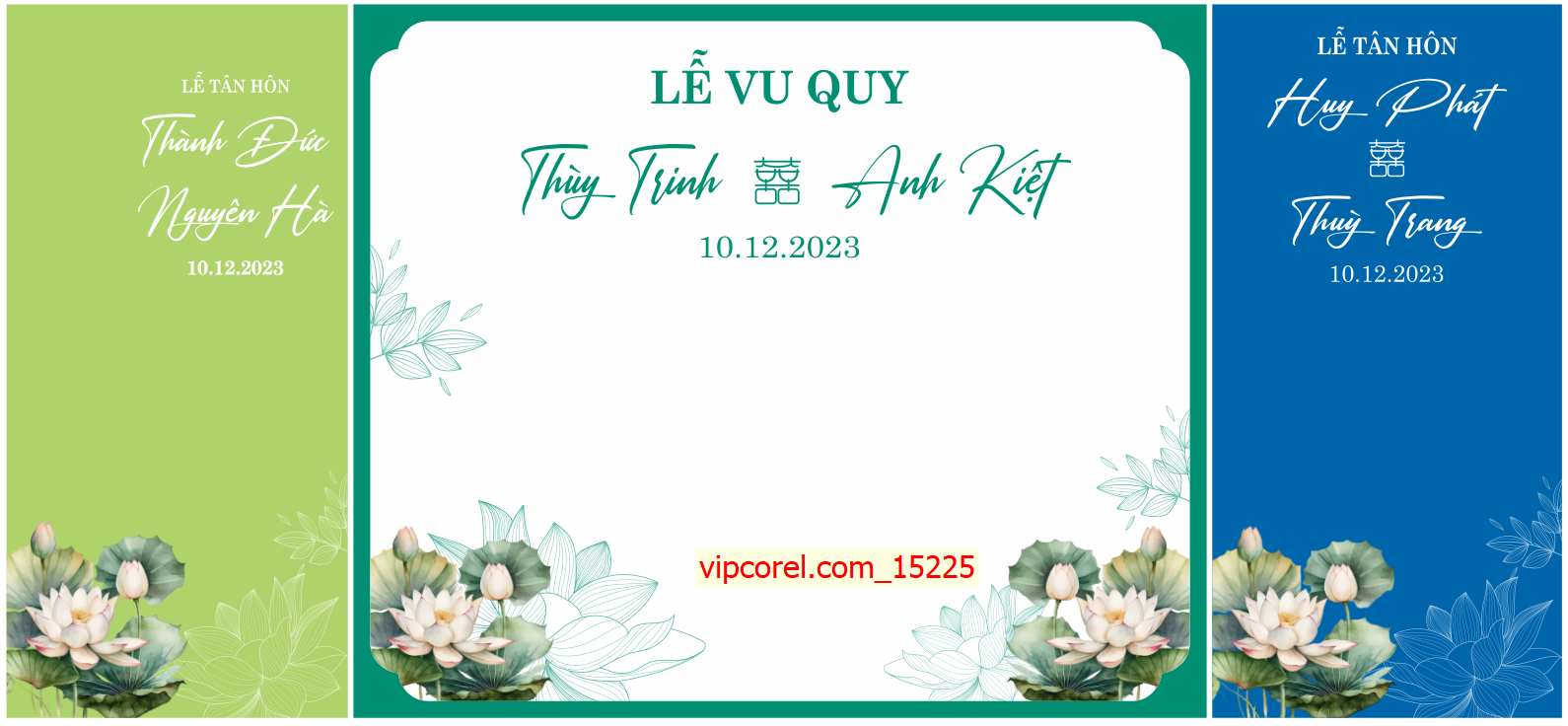 Backdrop trang trí đám cưới 2025 wedding vector #123