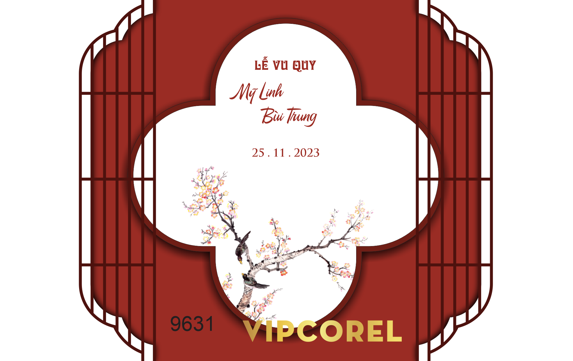 Backdrop sân khấu đám cưới 2024 vector #66