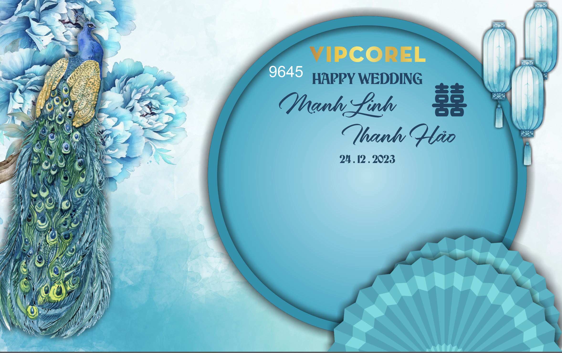 Backdrop sân khấu đám cưới 2024 vector #80