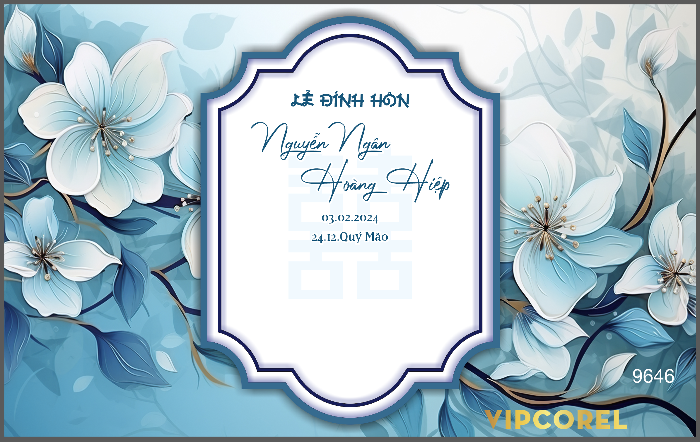Backdrop sân khấu đám cưới 2024 vector #81
