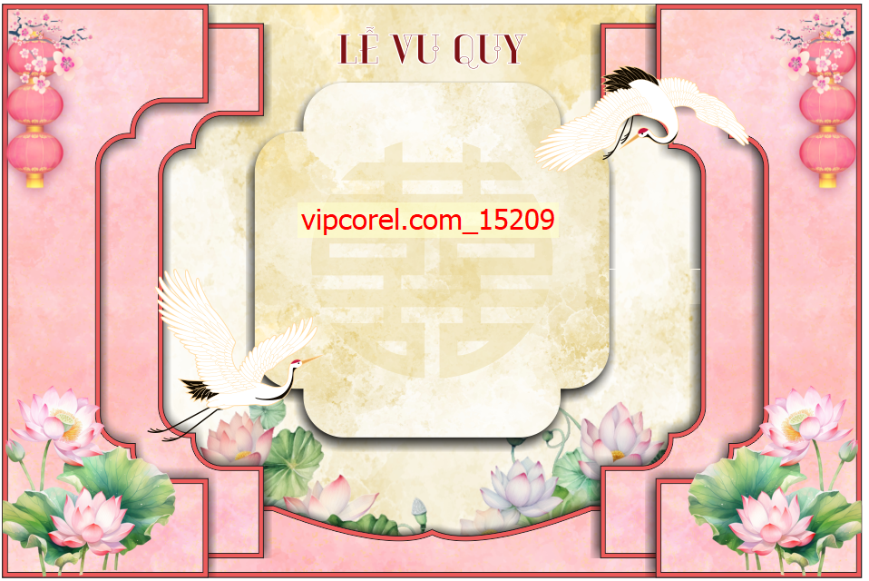 Backdrop trang trí đám cưới 2025 wedding vector #107