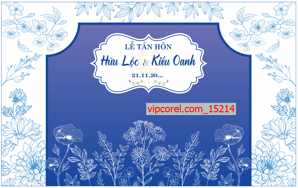 Backdrop trang trí đám cưới 2025 wedding vector #112