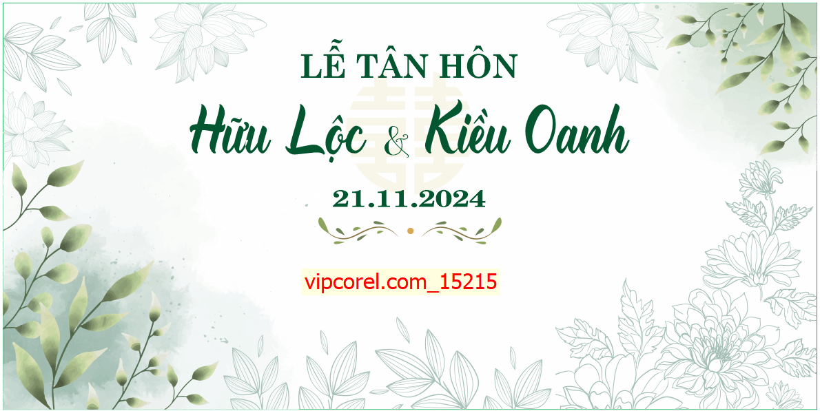 Backdrop trang trí đám cưới 2025 wedding vector #113