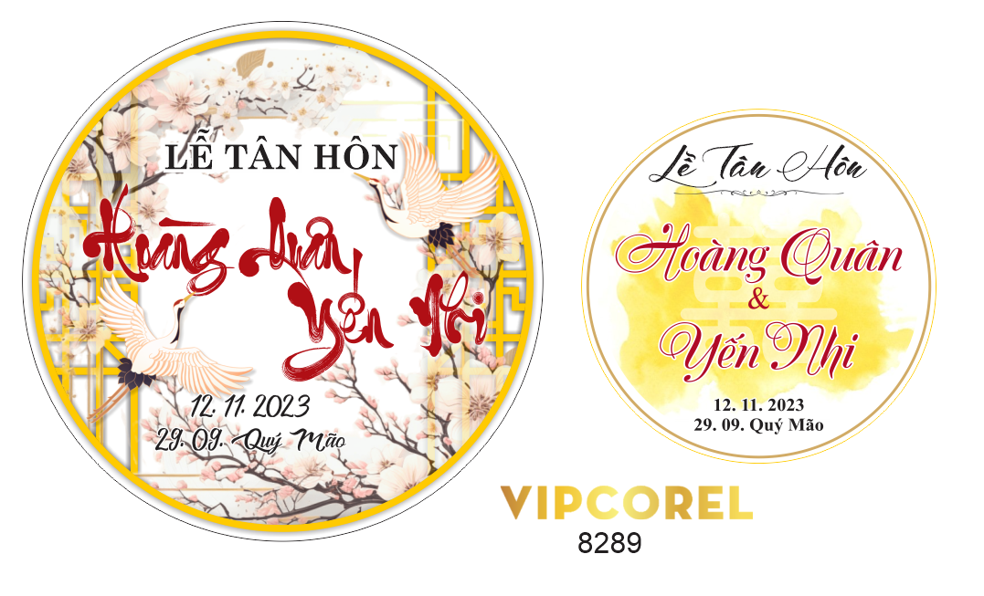 Backdrop sân khấu đám cưới 2023 #48 file corel