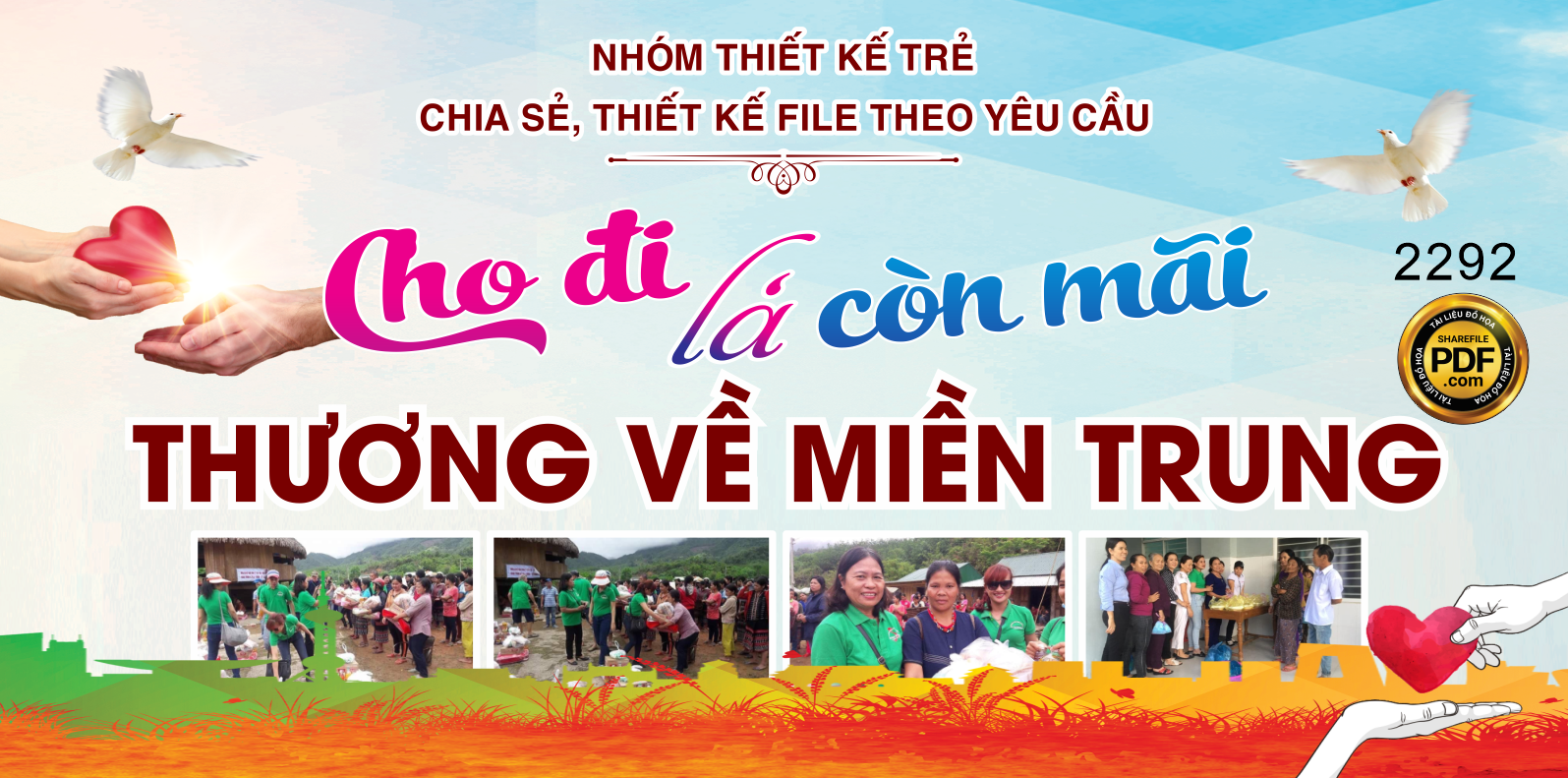 Market Cho đi là còn mãi thương về miền Trung file CDR