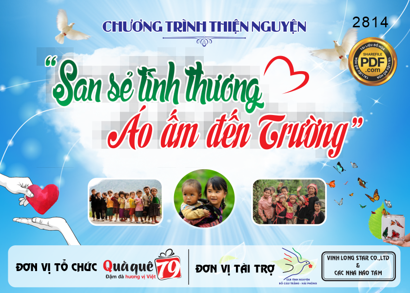 Market chương trình san sẻ tình thương áo ấm đến trường