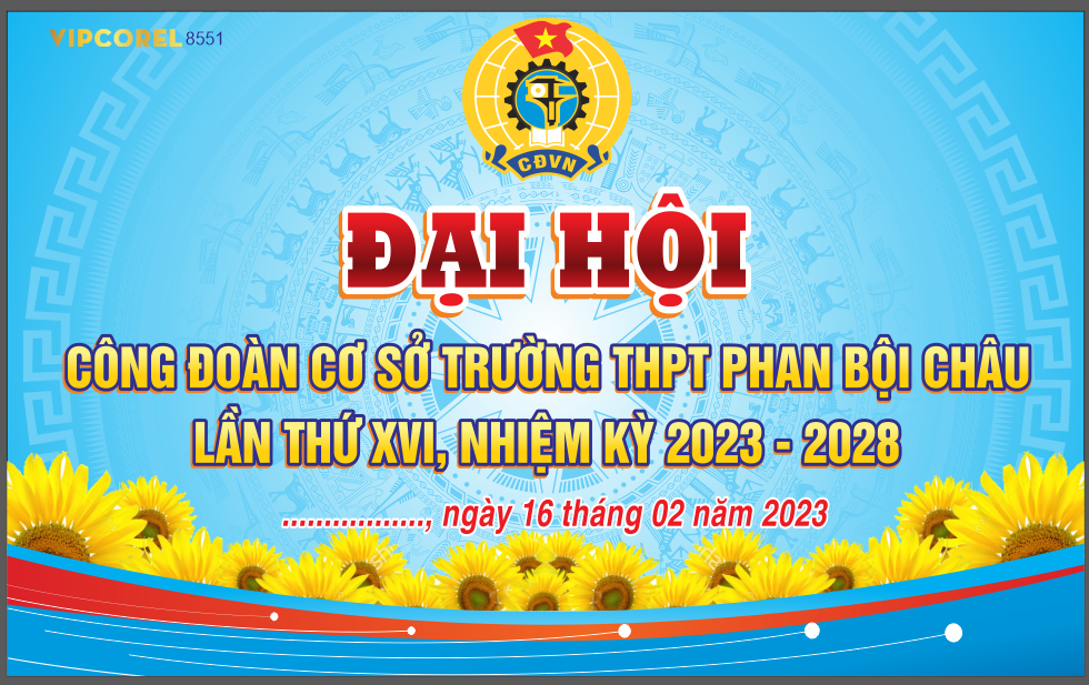 Đại hội công đoàn cơ sở trường THPT Phan Bội Châu