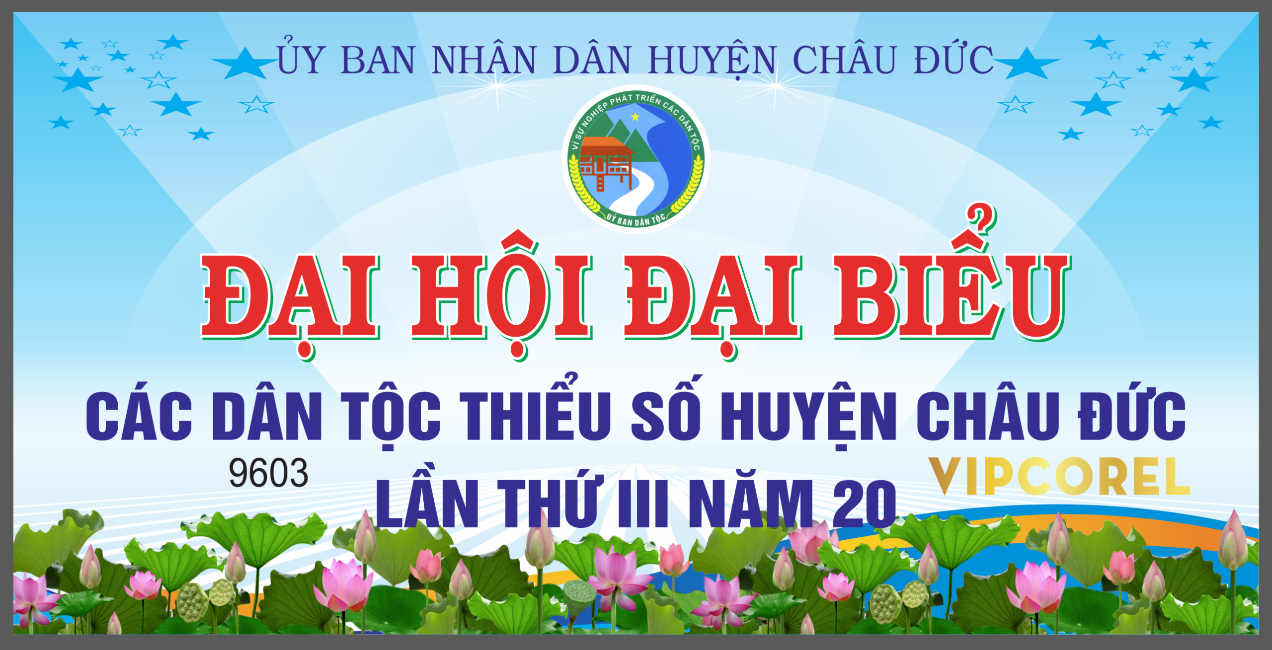 Market đại hội đại biểu các dân tộc thiểu số file corel