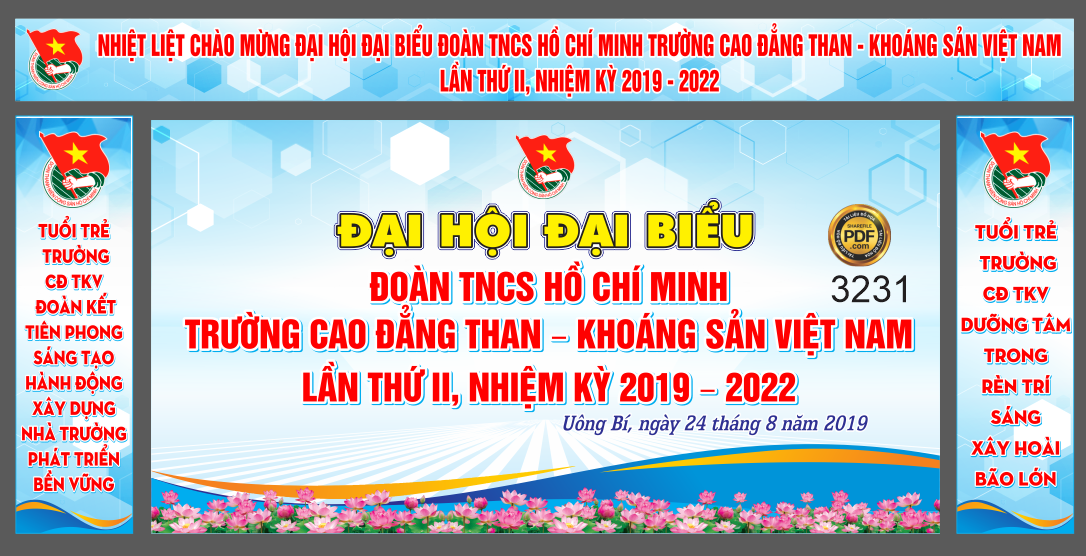 Market Đại hội đại biểu đoàn TNCS Hồ Chí Minh 2022 file corel