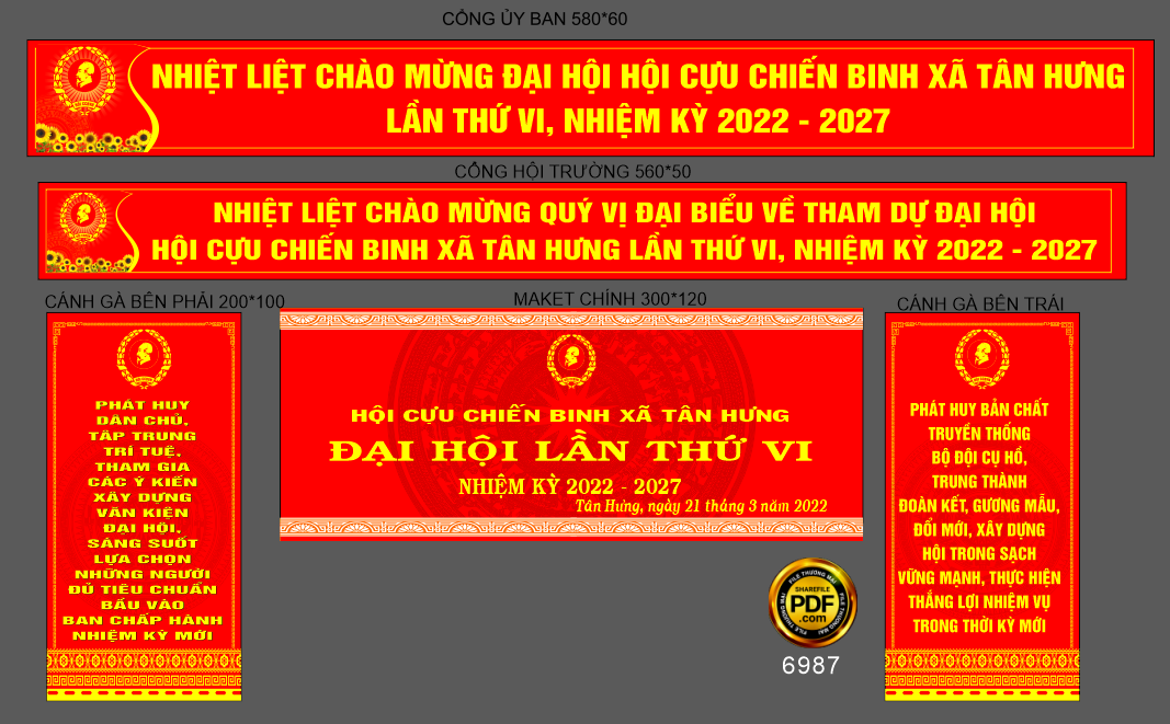 Market đại hội hội cựu chiến binh xã Tân Hưng file corel