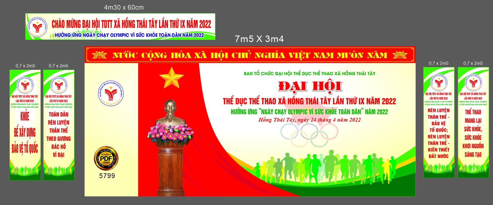 Đại hội thể dục thể thao lần thứ Ĩ năm 2022 file corel