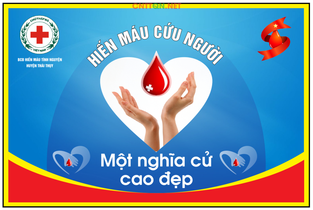 Market hiến máu cứu người – Một nghĩa cử cao đẹp CDR