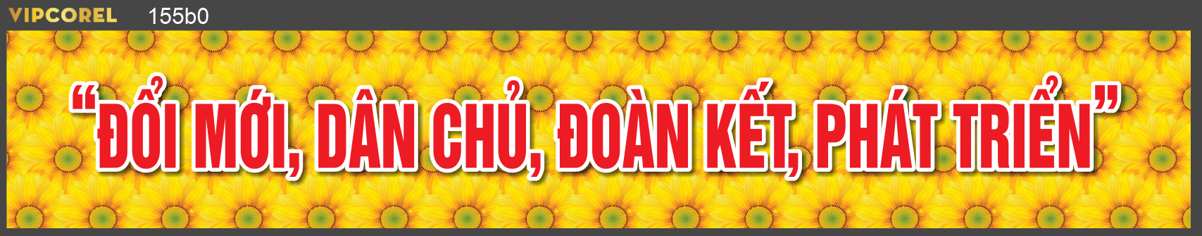Trang trí khánh tiết sân khấu chân hoa hướng dương